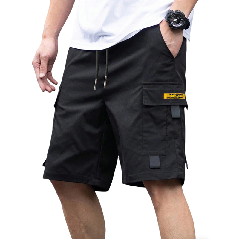 Summer Clothing Work - Летние мужские однотонные шорты-карго, армейские тактические