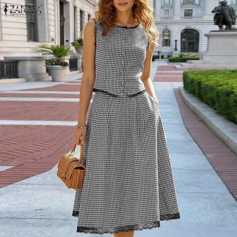 Summer Clothing Work - Элегантные женские комплекты из 2 предметов