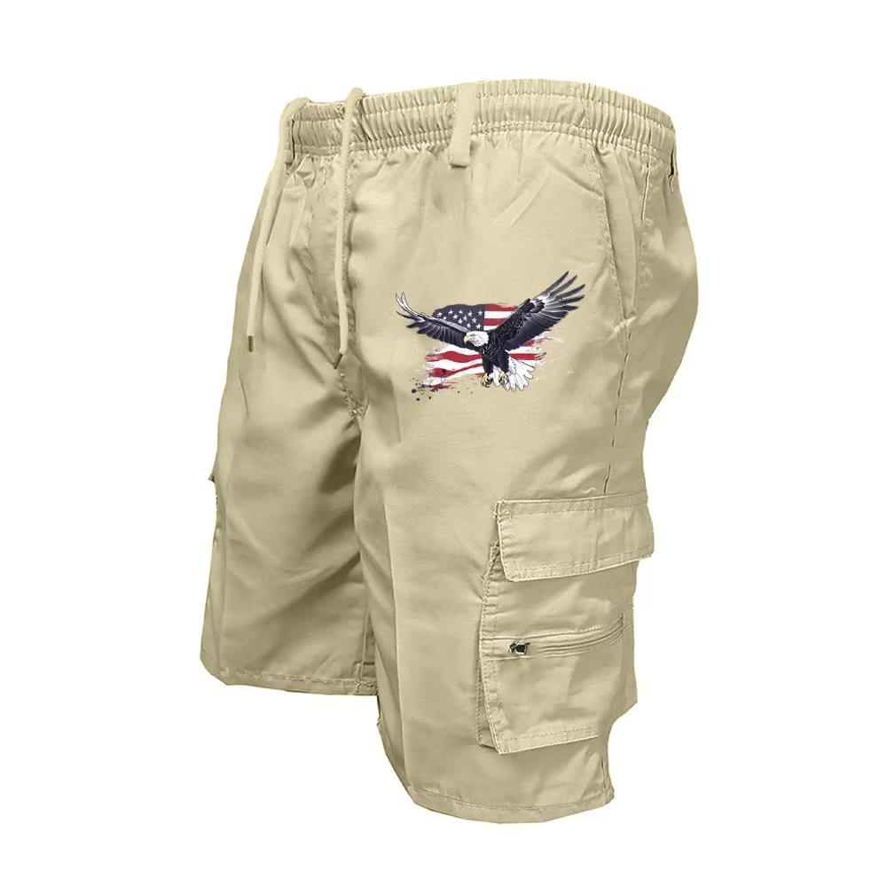 Summer Clothing Work - Мужские шорты-карго 2026 с эластичным поясом,