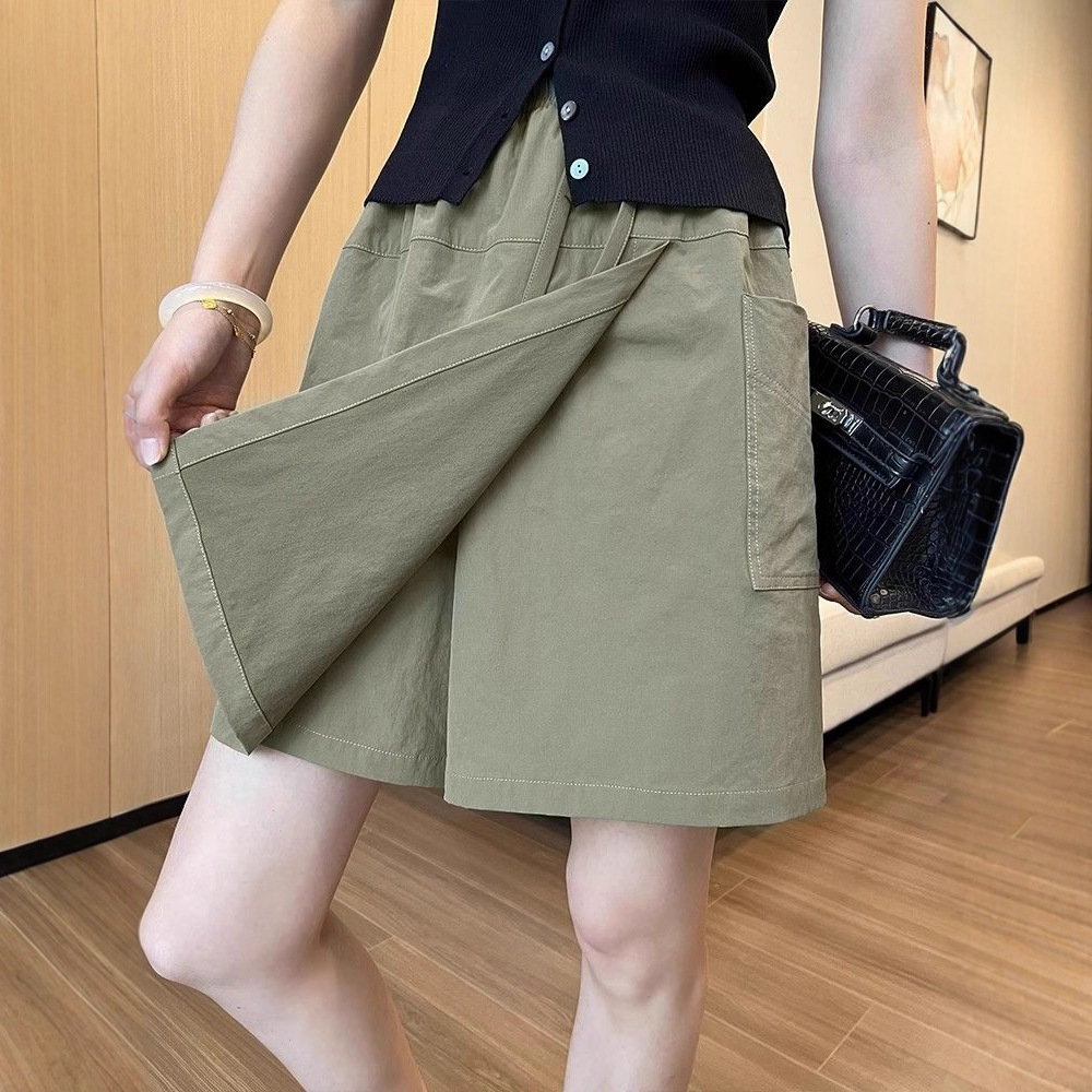 Summer Clothing Work - Женские летние классические брюки больших размеров: