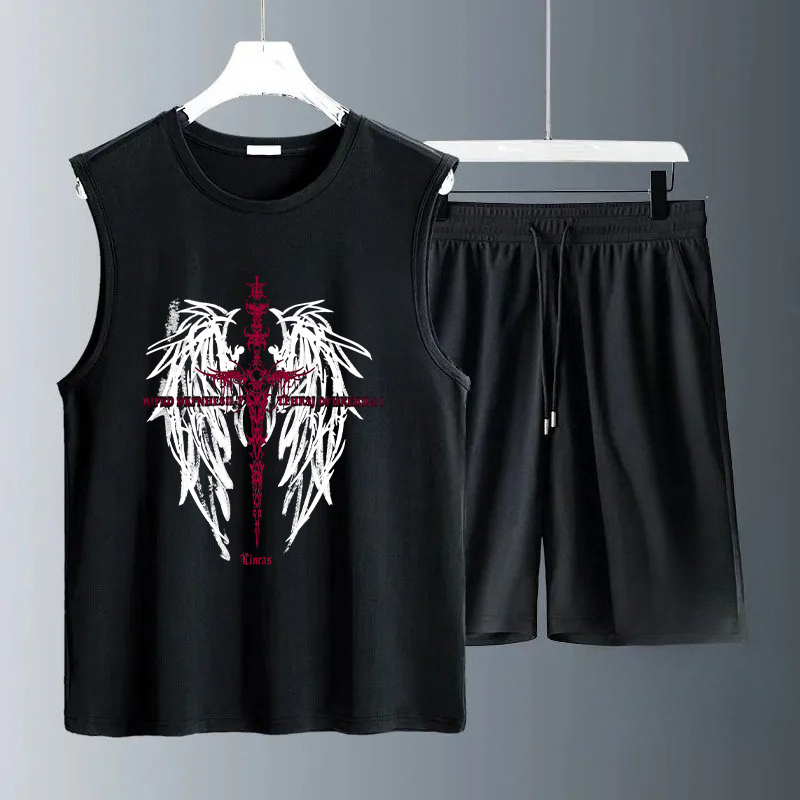 Summer Clothing Drip - Мужские комплекты майок 2026 года, летние,