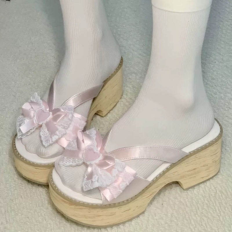 Summer Clothing Offers - Женские летние сандалии Sweet Bow на
