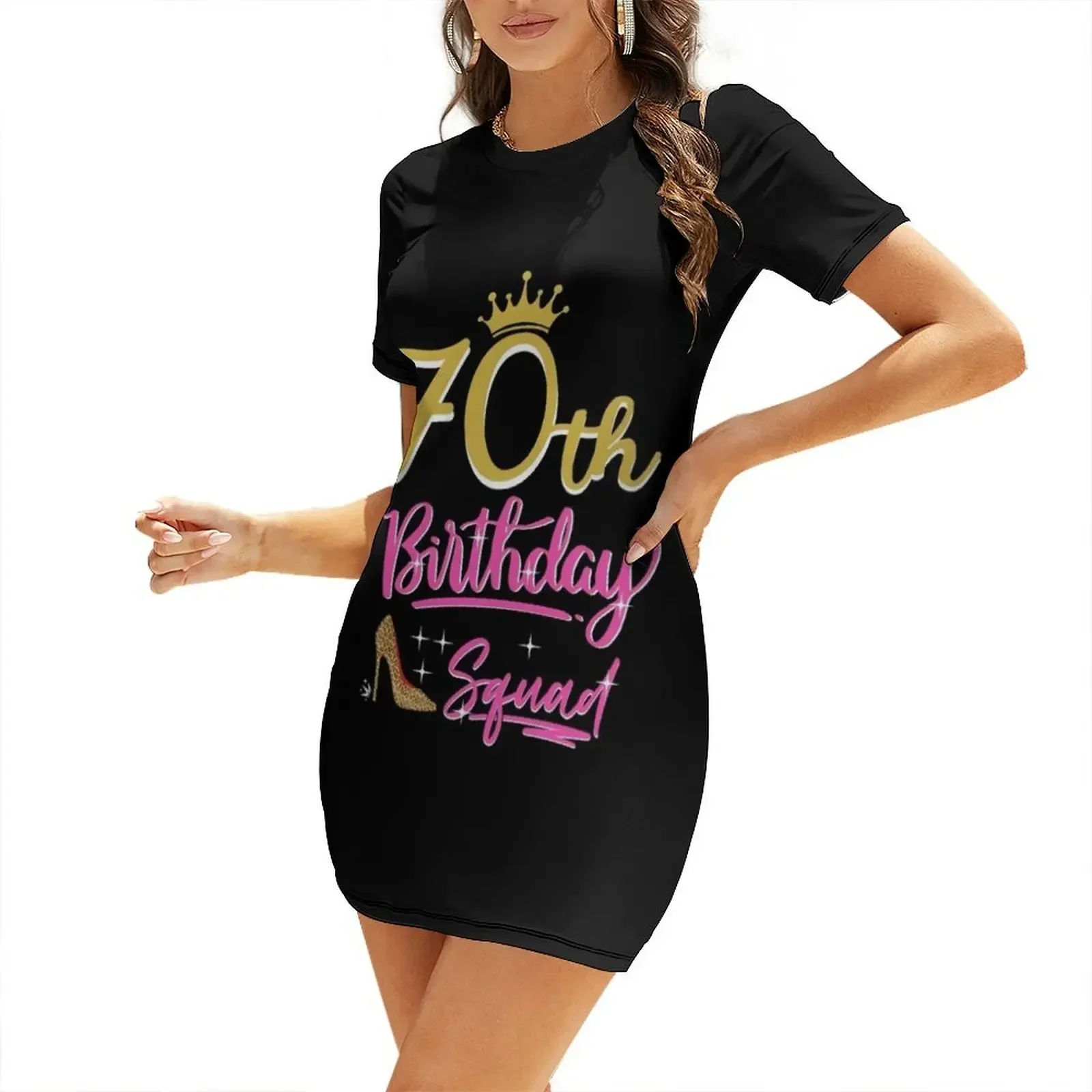 Summer Clothing For 70 Year Old Woman - Платье с короткими рукавами для девочек,