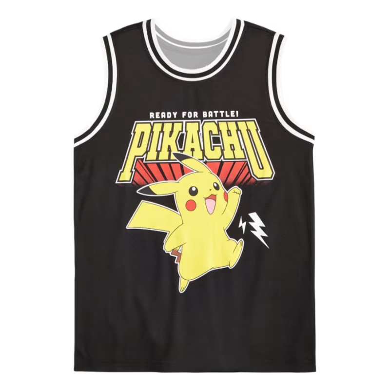 Summer Clothing Kids Sale - Летняя высококачественная футболка-безрукавка Potdemiel Pokemon Pikachu