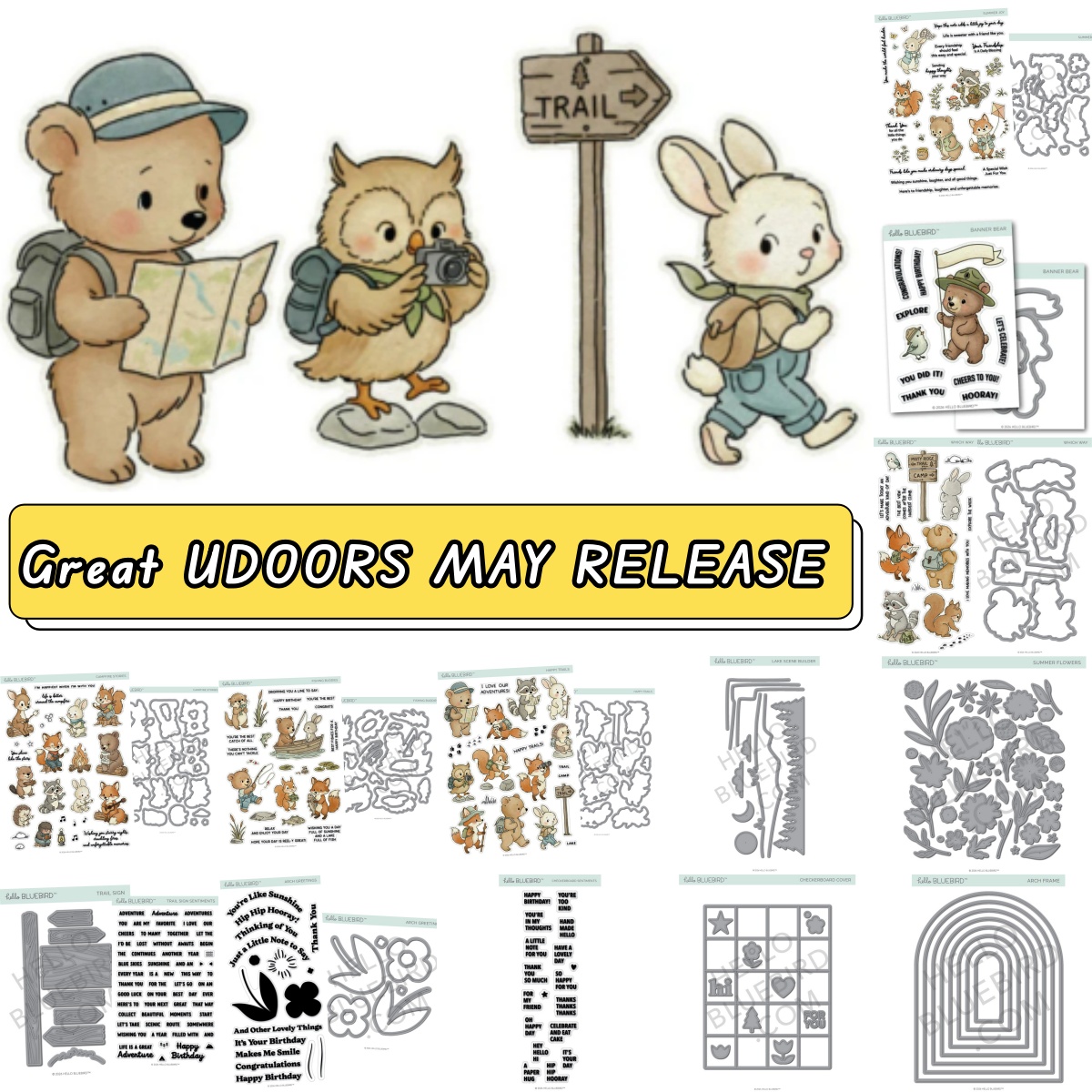 Summer Clothing Banner - Набор для творчества: металлические вырубные формы