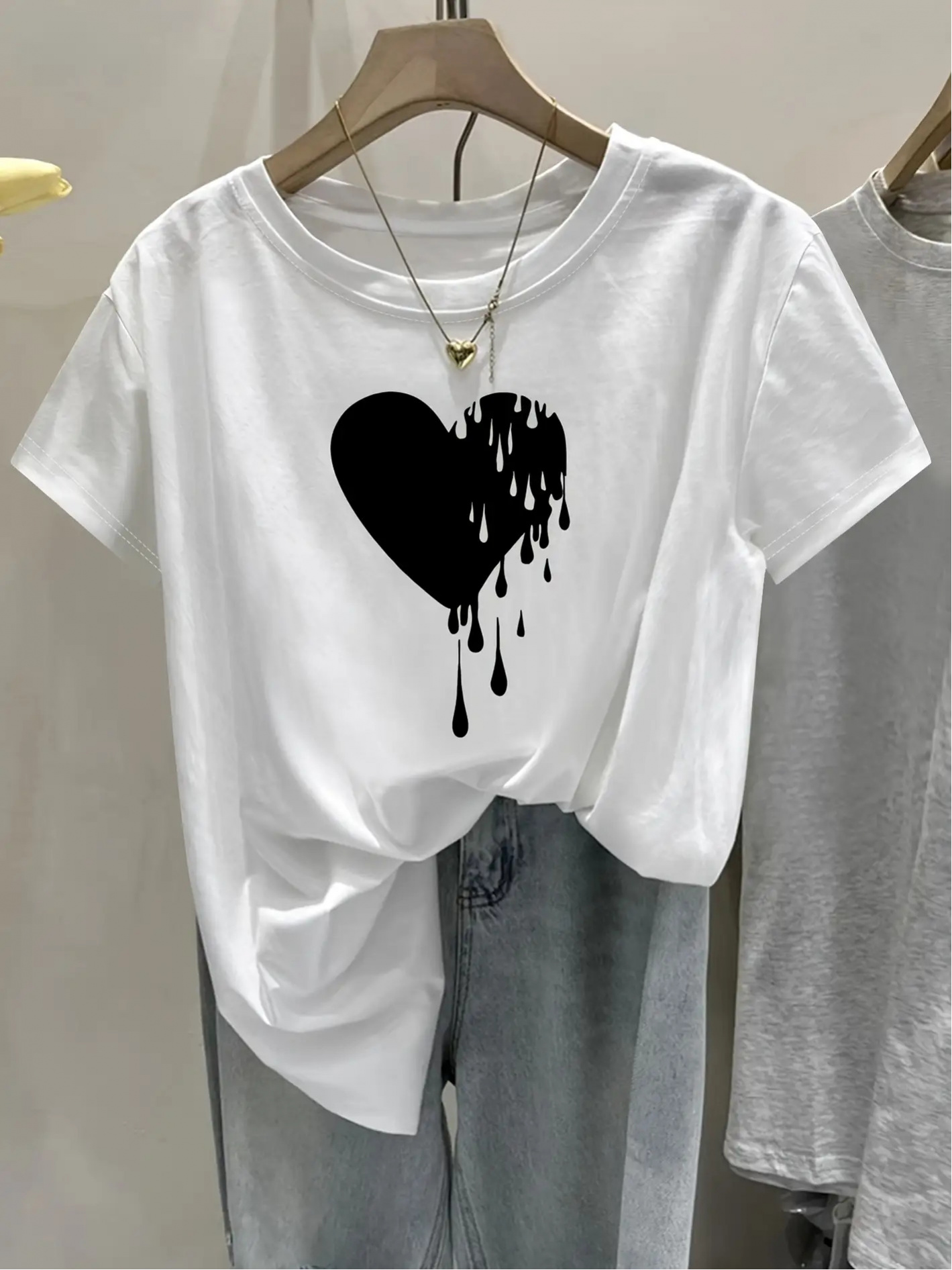Summer Clothing Drip - Женская повседневная одежда в корейском и