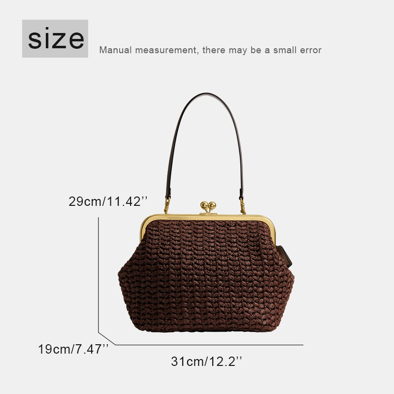 Пляжные сумки из рафии ручной  – обзор и цена Beach Bag Straw