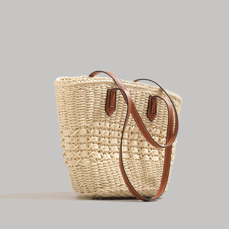 Очень большая складная соломен – обзор и цена Beach Bag Straw