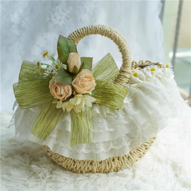 Сумка из кружева в стиле Лолит – обзор и цена Beach Bag Straw