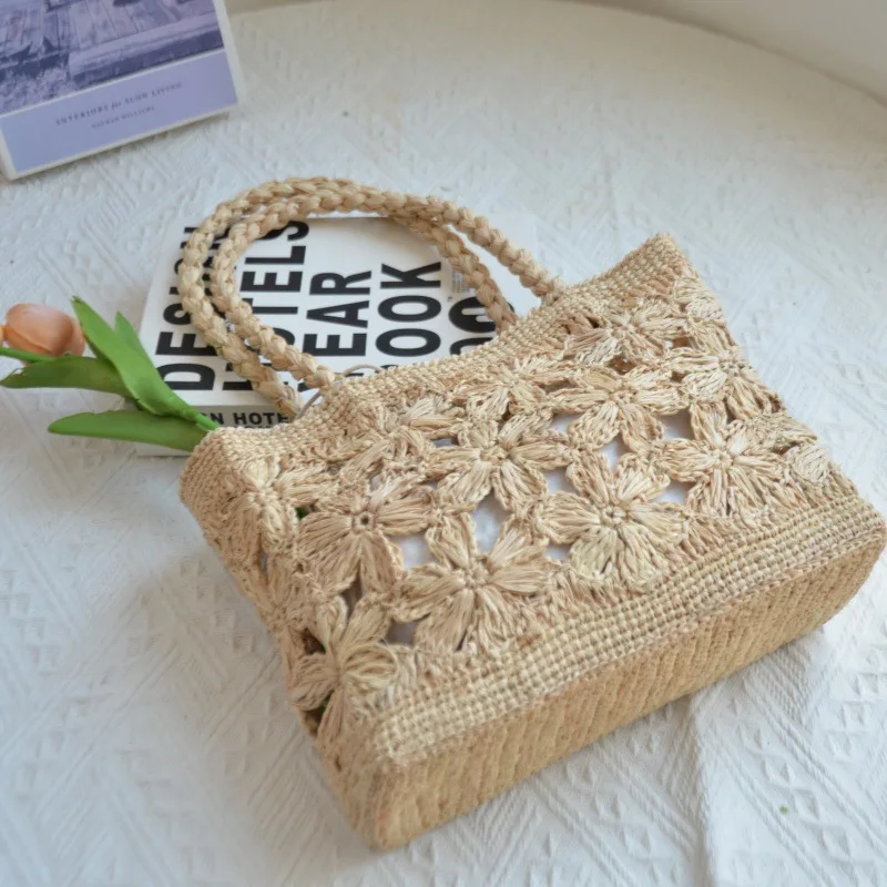 Богемная соломенная сумка с цв – обзор и цена Beach Bag Straw