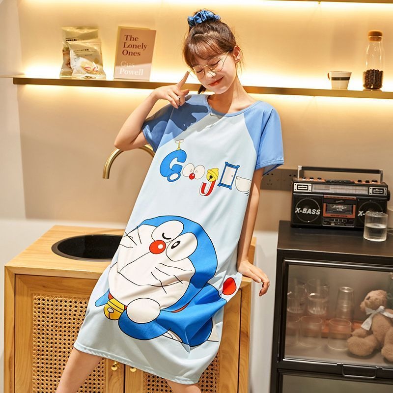 Милая ночная рубашка Doraemon  – обзор и цена Summer Away Clothing