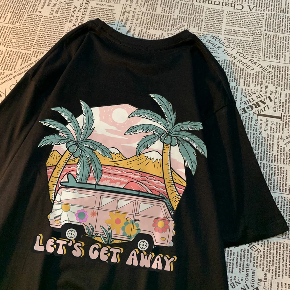 Женские футболки с принтом Let – обзор и цена Summer Away Clothing