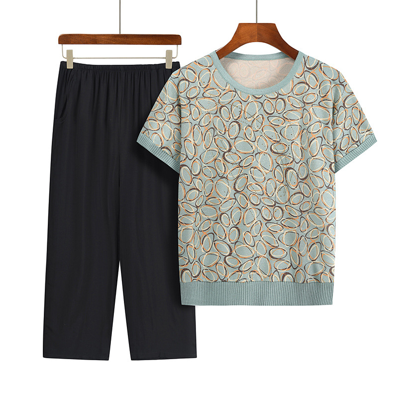 Костюм женский летний из двух  – обзор и цена Summer Clothing For 70 Year Old Woman