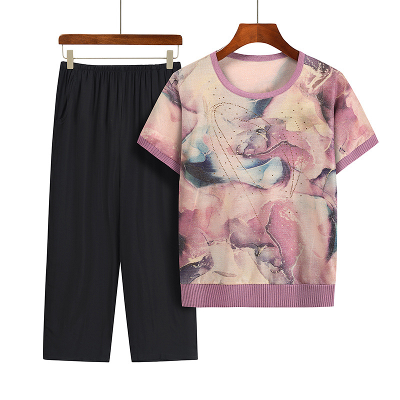 Костюм женский летний из двух  – обзор и цена Summer Clothing For 70 Year Old Woman
