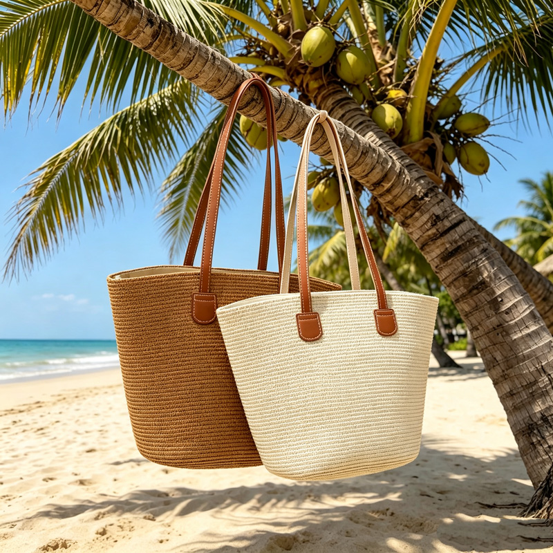 CLAREGQI Женская однотонная со – обзор и цена Beach Bag Straw