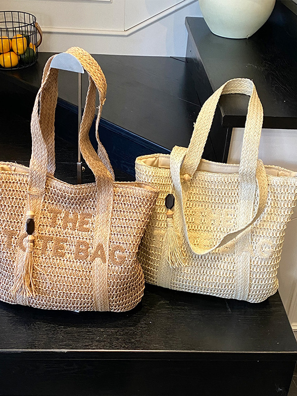 Летняя пляжная сумка-тоут из п – обзор и цена Beach Bag Straw