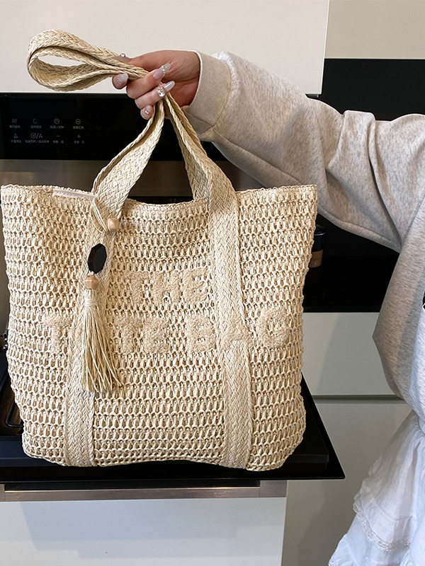 Летняя пляжная сумка-тоут из п – обзор и цена Beach Bag Straw