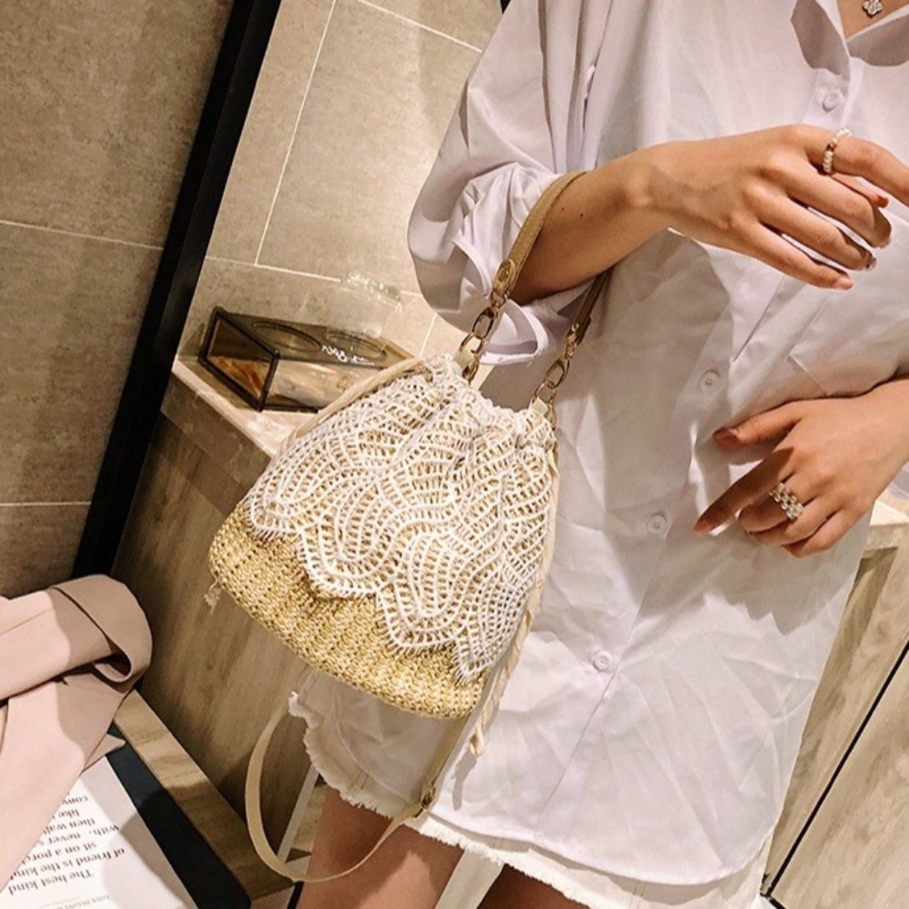 Портативная соломенная сумка ч – обзор и цена Beach Bag Straw